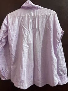 Light Purple Button-Up Shirt