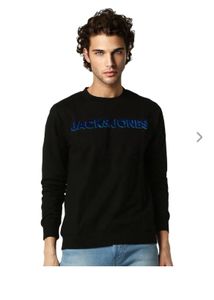 Jack &amp; Jones Black Logo Tee