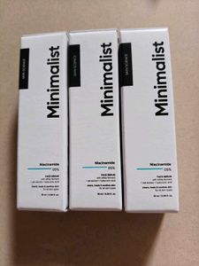 Minimalist Niacinamide Face Serum (3 Pcs)