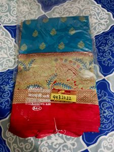 Emerald Green Embellished Saree