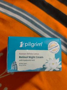 Pilgrim Korean White Lotus Retinol Night Cream