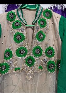 Embroidered Kurta Set with Dupatta
