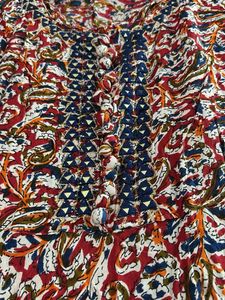 Boho Print Ethnic Gown