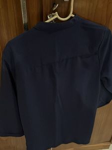 Elegant Navy Blue Top