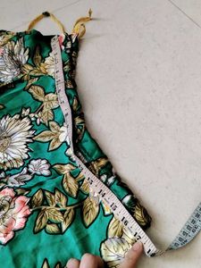 Flowy Floral Print Ethnic Skirt