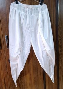 ✨'White Tulip Pant' with 'Subtle Gold Trim'✨