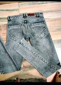 Acid Wash Denim Jeans