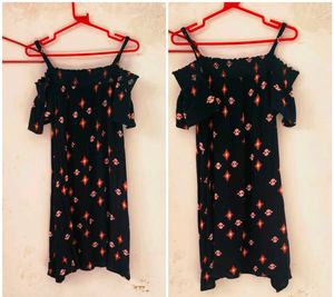 Very Cute N Beautiful Off Shoulder Dress