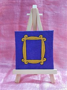 Handmade Friends Frame Mini Canvas Art