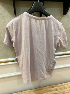 White Floral Print Sweatshirt