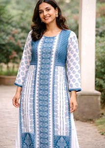 🪩Elegant Printed Kurta🪩