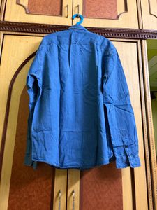 Men's Blue Denim Shirt