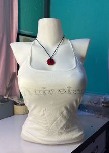 Gothic/y2k Padded Tank Top!