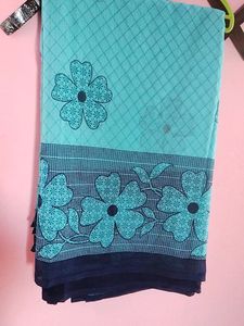 Georgette Saree New No Tag