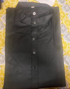 Elegant Black Kurta