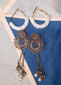 Boho Hoop Dangle Earrings