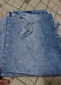 Acid Wash Denim Jeans