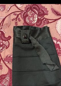 Chic Black Tiered Skirt