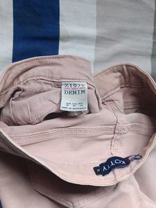 Chic Blush Pink Skinny Jeans for Women