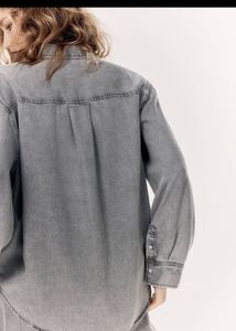 Birthday Sale🎈- H&amp;M Classic Grey Oversized Shirt