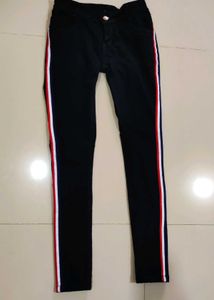 Navy Blue &amp; black Skinny Jeans