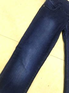 A Night Waist Blue Jeans