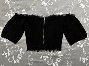 FOREVER 21 Off-Shoulder Corset Top