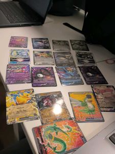 Collection of Pokemon Trading Cards