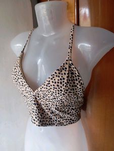 Leopard Print Sports Bra