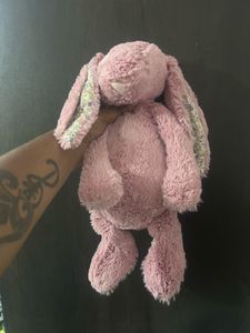 Cute Pink Plush Bunny Toy