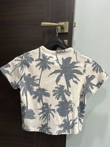 Palm Tree Print T-Shirt