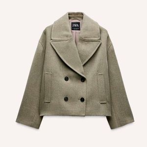 Zara Double Breasted Coat