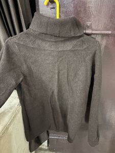 Dark Turtleneck Sweater