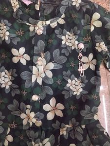 Beautiful Floral Print Dress