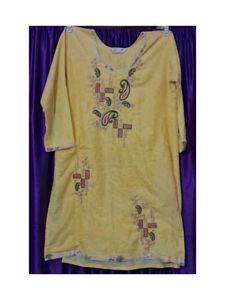 baby yellow kurta set