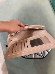 Wallet &amp; Geometric Pouch