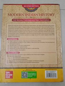 Modern Indian History Book - Sonali Bansal, Snehil