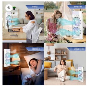 Double-ended Spray Fan with Light
