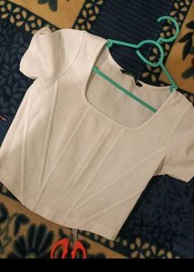 Square Neck Crop Top