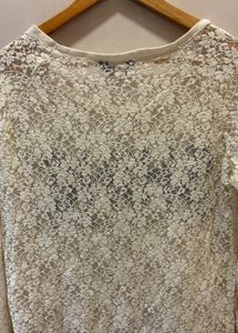 SHINE Bright Like Diamonds Lace Top