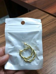 Twisted Hoop Earrings