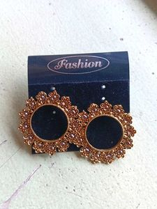 Elegant Round Ethnic Earrings