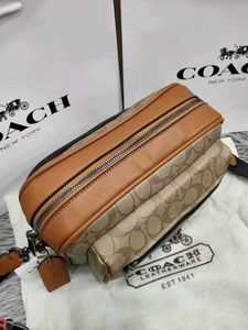 COACH* *ELIAS CROSSBODY BAG IN SIGNATURE CANVAS*
