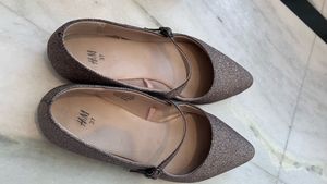 H&amp;M Glitter Ballerinas
