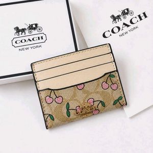Coach card holder