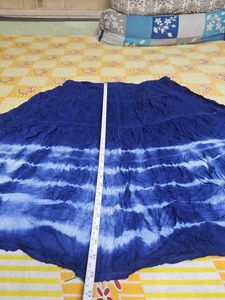 Bohemian Tie-Dye Maxi Skirt