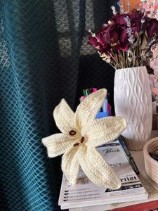 Handmade Crocheted Lily Flower