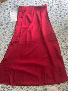 Long Silk Skirt