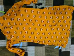 Mustard Kurti