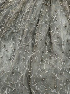 Stunning Embellished Grey frock